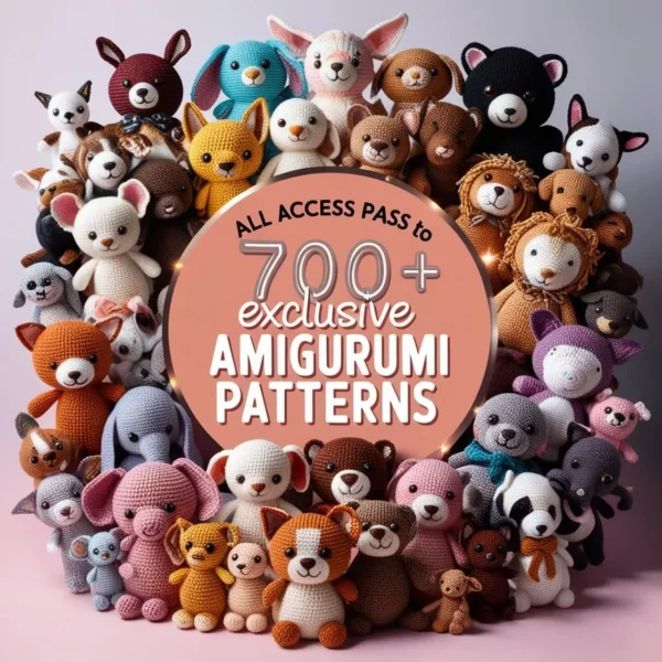 ALL ACCESS PASS TO 700+ EXCLUSIVE AMIGURUMI PATTERNS