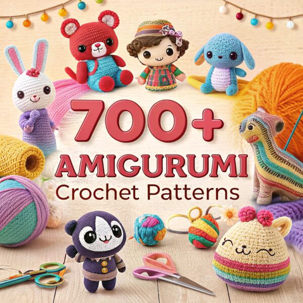 ALL ACCESS PASS TO 700+ EXCLUSIVE AMIGURUMI PATTERNS