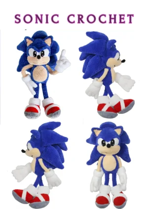 Iconic Sonic Amigurumi Pattern