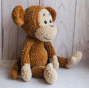 Crochet Monkey PDF Amigurumi Pattern