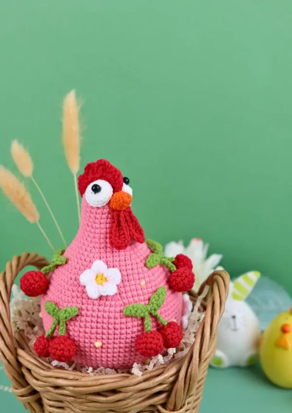 Crochet Chick 🐔 Pattern - Cute DIY Amigurumi Hen, Easter Toy - Image 4