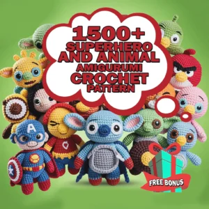 1500+ Crochet Pattern Bundle, Amigurumi Patterns