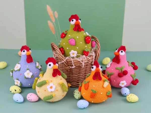 Crochet Chick 🐔 Pattern - Cute DIY Amigurumi Hen, Easter Toy - Image 3