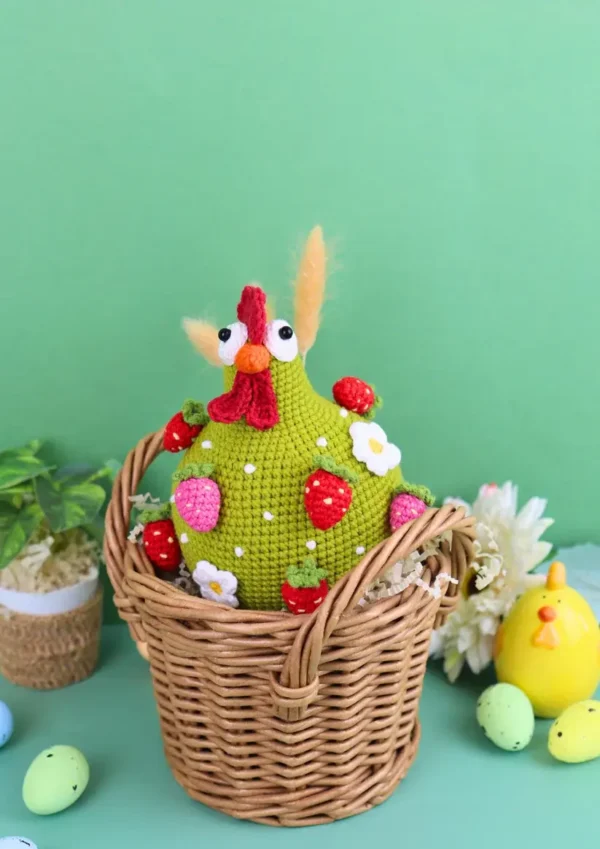 Crochet Chick 🐔 Pattern - Cute DIY Amigurumi Hen, Easter Toy - Image 2