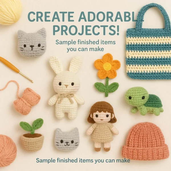 Crochet Patterns Bundle, 5000+ Amigurumi Animals Clothes Bags Hats Plushies Guide - Image 2