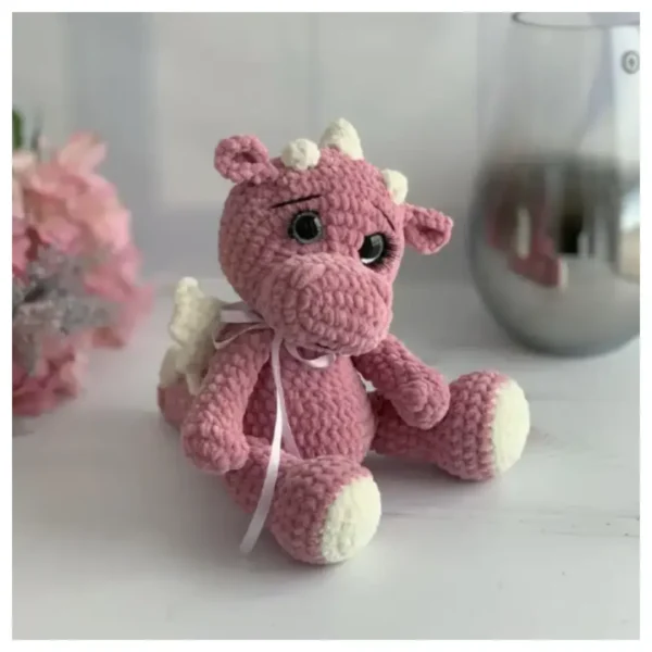 Dragon Crochet Pattern – Fantasy Plushie Toy